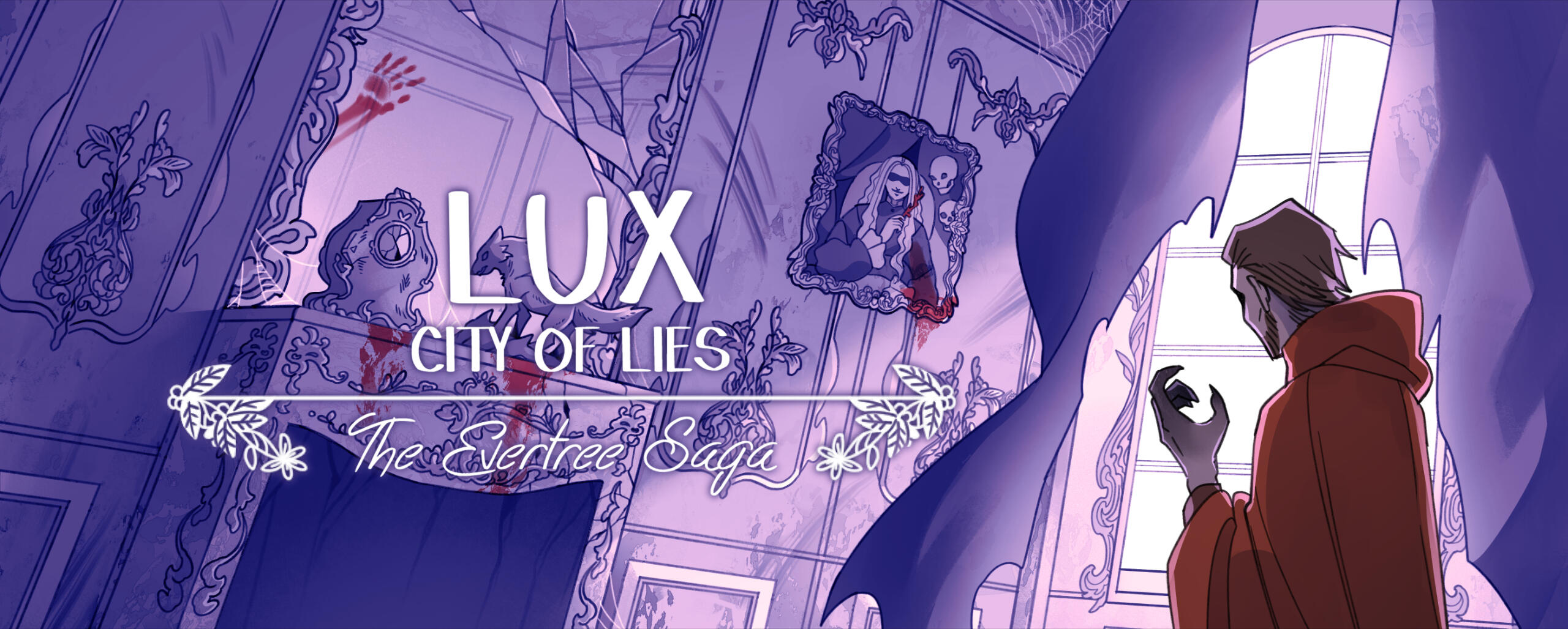 Lux City of Lies title screen