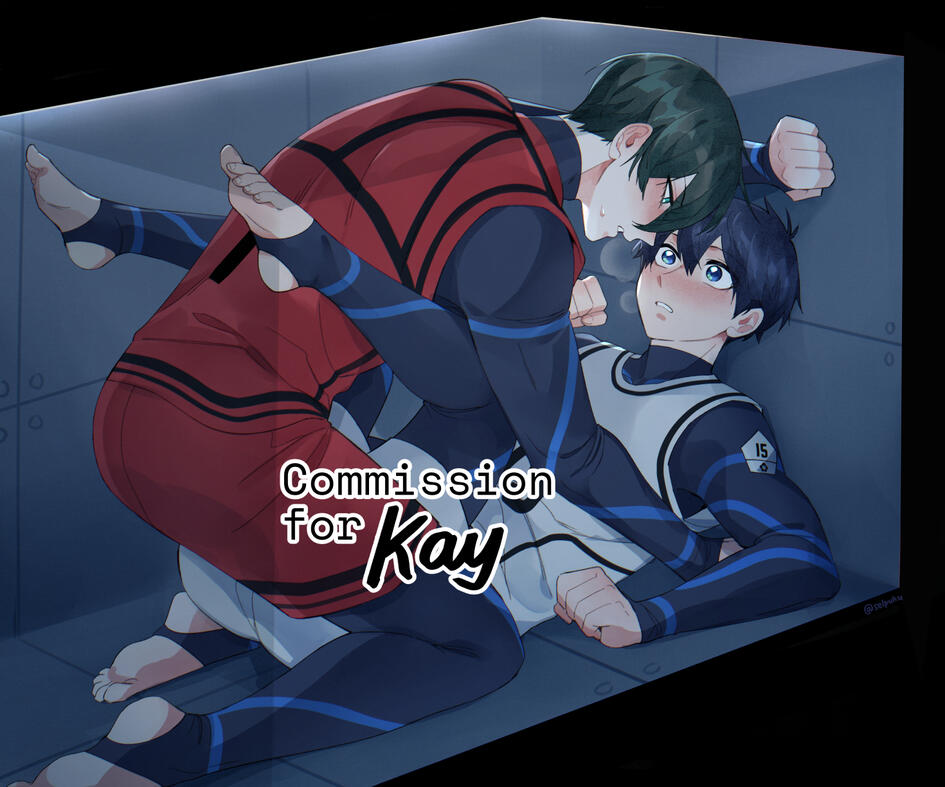 Fullbody illustration couple