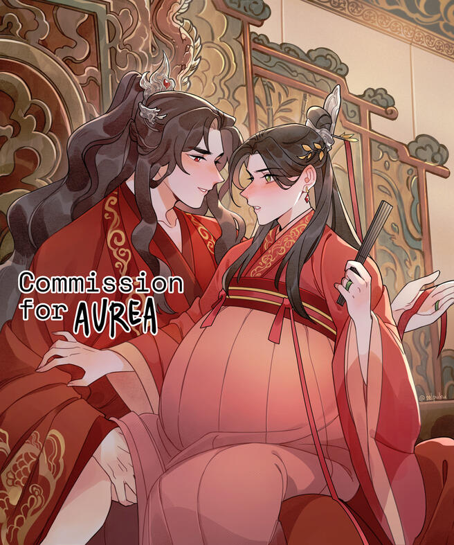 Scene illustration couple