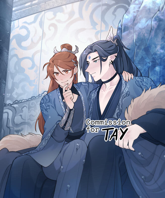 Scene illustration couple Scene illustration couple