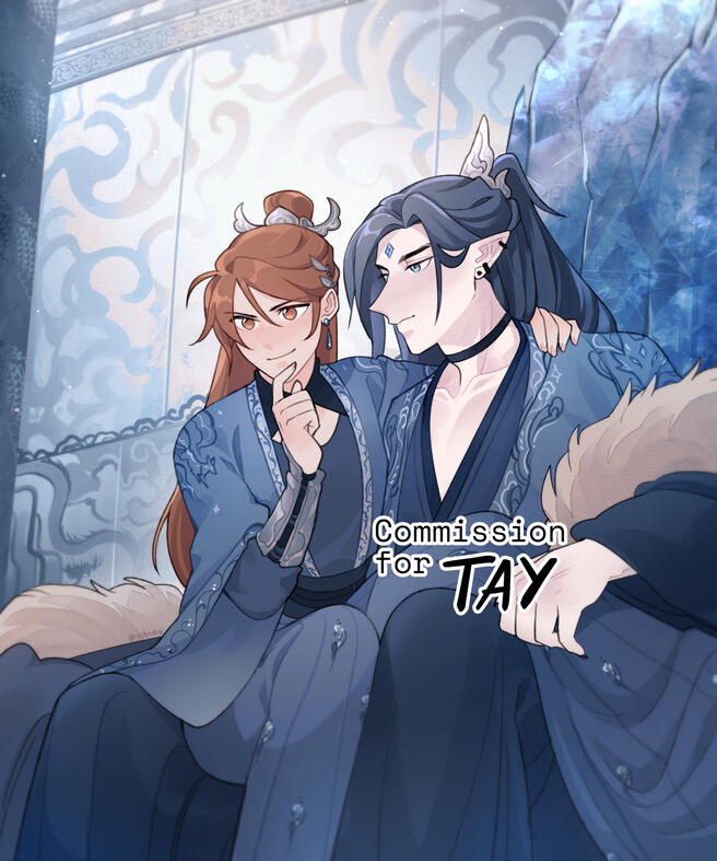 Scene illustration couple