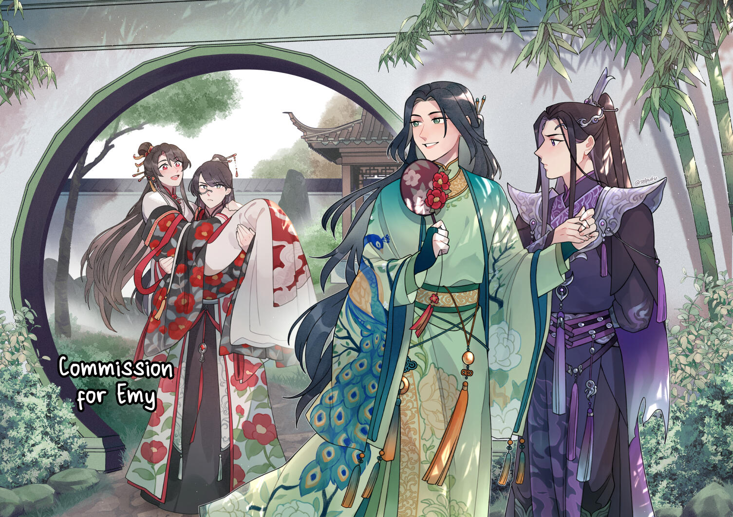 Scene full group commission